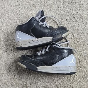 Nike Air Jordan Flight 2 Toddler Black/Grey Size 8c